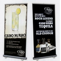 Roll Up Banner w/ Stand & Carrying Case (33"x79")